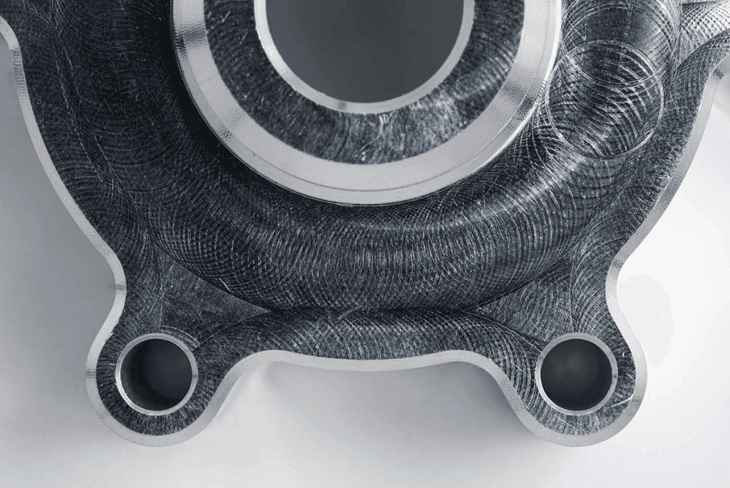 As machined finish