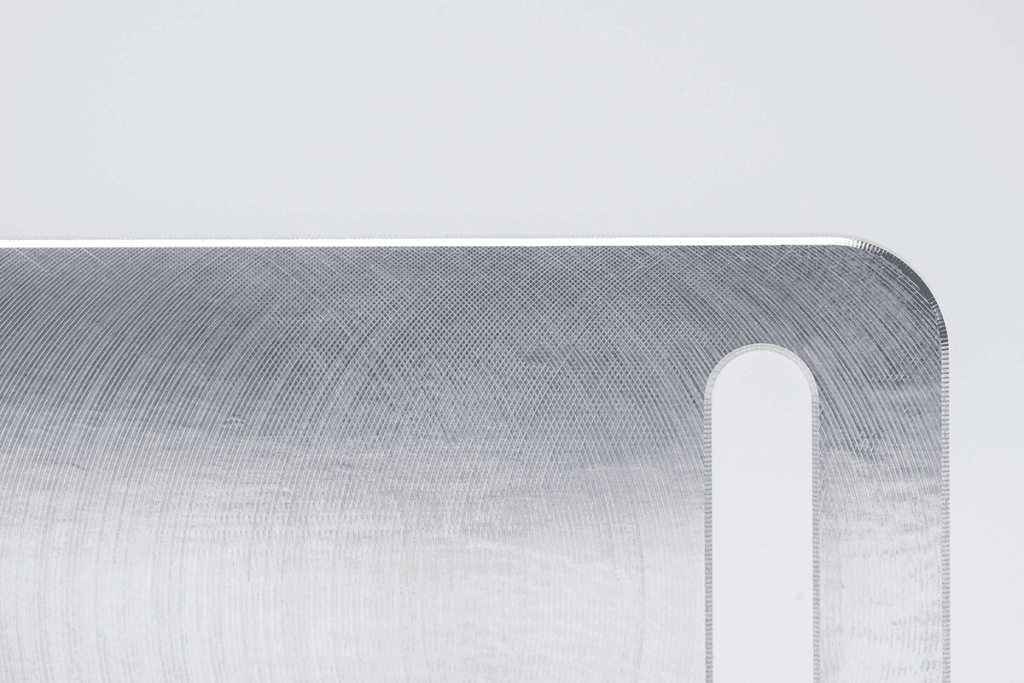 Fine machining finish