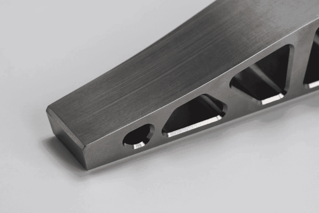 Smooth machining finish